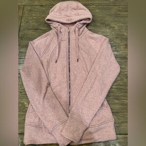 Lululemon Athletica Light Pink Zip-Up Hoodie